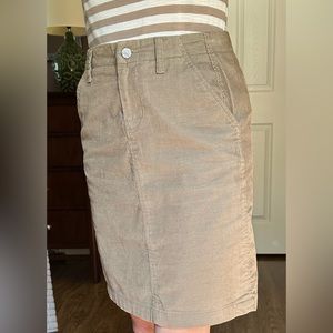 Banana Republic Factory Corduroy Skirt